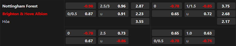 Nhận định Nottingham Forest vs Brighton, 22h00 ngày 25/11 - Ảnh 3